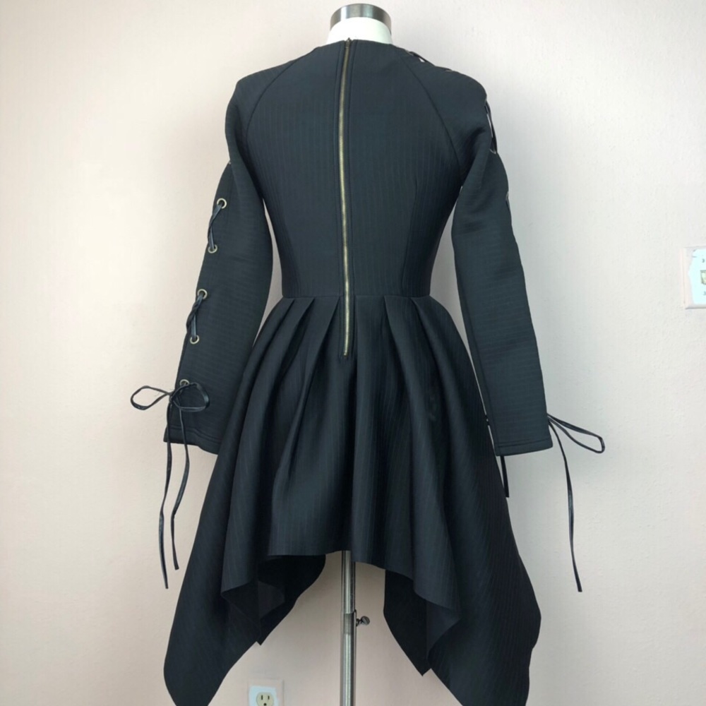 SOLID ASYMMETRICAL CHIC TOP - Picture 3 of 4
